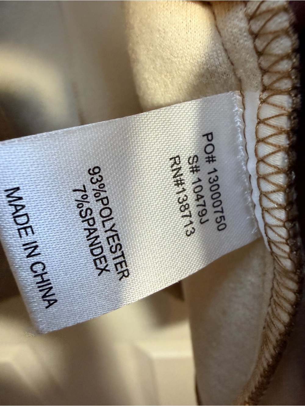 Doe & Rae Camel Brown Single-Button Blazer/Soft Jacket - Picture 3 of 4